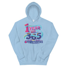 Load image into Gallery viewer, Fact "1 Year = 365 Opportunities" Unisex Hoodie - Siddh Studio