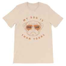 Load image into Gallery viewer, Dog "My Dog Is Cooler Than Your's" Unisex T-Shirt - Siddh Studio