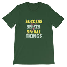 Load image into Gallery viewer, Fact "Success Is A Series Of Small Things" Unisex T-Shirt - Siddh Studio