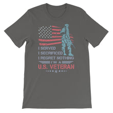 Load image into Gallery viewer, USA Veteran Series P1 Unisex T-Shirt - Siddh Studio