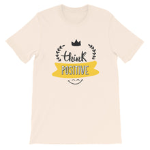 Load image into Gallery viewer, Motivational "Think Positive" Unisex T-Shirt - Siddh Studio
