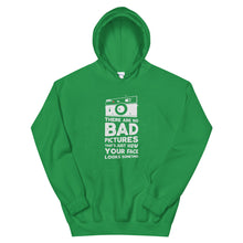 Load image into Gallery viewer, Funny "There Are Not Bad Pictures" Unisex Hoodie - Siddh Studio
