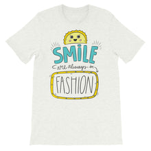 Load image into Gallery viewer, Happy "Smile Are Always In Fashion" Unisex T-Shirt - Siddh Studio