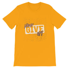 Load image into Gallery viewer, Attitude "Never Give Up" Unisex T-Shirt - Siddh Studio
