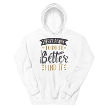 Load image into Gallery viewer, Fact "There's A Way To Do It" Unisex Hoodie - Siddh Studio