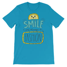 Load image into Gallery viewer, Happy "Smile Are Always In Fashion" Unisex T-Shirt - Siddh Studio