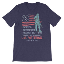 Load image into Gallery viewer, USA Veteran Series P1 Unisex T-Shirt - Siddh Studio