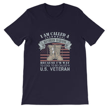 Load image into Gallery viewer, USA Veteran Series P7 Unisex T-Shirt - Siddh Studio