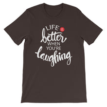 Load image into Gallery viewer, Fact "Life Is Better When" Unisex T-Shirt - Siddh Studio