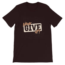 Load image into Gallery viewer, Attitude "Never Give Up" Unisex T-Shirt - Siddh Studio