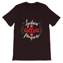 Load image into Gallery viewer, Motivational "Failure Is Success" Unisex T-Shirt - Siddh Studio