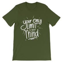 Load image into Gallery viewer, Fact "Your Only Limit Is Your Mind" Unisex T-Shirt - Siddh Studio