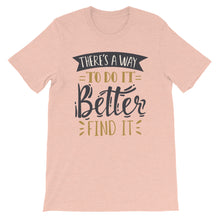 Load image into Gallery viewer, Fact "There's A Way To Do It" Unisex T-Shirt - Siddh Studio