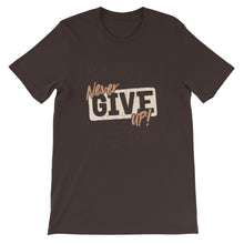 Load image into Gallery viewer, Attitude "Never Give Up" Unisex T-Shirt - Siddh Studio