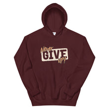 Load image into Gallery viewer, Attitude "Never Give Up" Unisex Hoodie - Siddh Studio