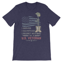 Load image into Gallery viewer, USA Veteran Series P2 Unisex T-Shirt - Siddh Studio