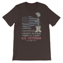 Load image into Gallery viewer, USA Veteran Series P2 Unisex T-Shirt - Siddh Studio