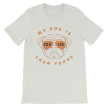 Load image into Gallery viewer, Dog "My Dog Is Cooler Than Your's" Unisex T-Shirt - Siddh Studio