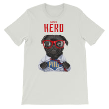 Load image into Gallery viewer, Dog "Super Hero PUG" Unisex T-Shirt - Siddh Studio