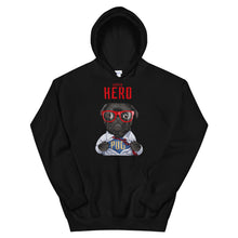 Load image into Gallery viewer, Dog "Super Hero PUG" Unisex Hoodie - Siddh Studio