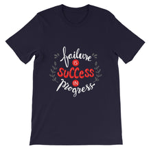 Load image into Gallery viewer, Motivational "Failure Is Success" Unisex T-Shirt - Siddh Studio