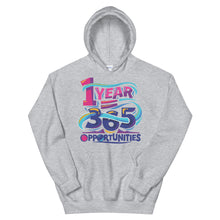 Load image into Gallery viewer, Fact "1 Year = 365 Opportunities" Unisex Hoodie - Siddh Studio