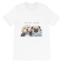 Load image into Gallery viewer, Dog "My Best Friend" Unisex T-Shirt - Siddh Studio