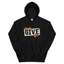 Load image into Gallery viewer, Attitude "Never Give Up" Unisex Hoodie - Siddh Studio