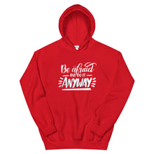 Load image into Gallery viewer, Just Saying "Be Afraid" Unisex Hoodie - Siddh Studio