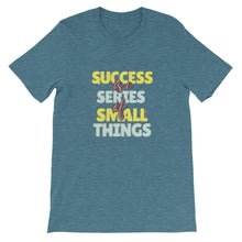 Load image into Gallery viewer, Fact &quot;Success Is A Series Of Small Things&quot; Unisex T-Shirt - Siddh Studio
