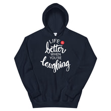 Load image into Gallery viewer, Fact &quot;Life Is Better When&quot; Unisex Hoodie - Siddh Studio
