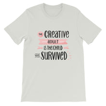 Load image into Gallery viewer, Motivational &quot;The Creative Adult&quot; Unisex T-Shirt - Siddh Studio
