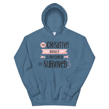 Load image into Gallery viewer, Motivational &quot;The Creative Adult&quot; Unisex Hoodie - Siddh Studio
