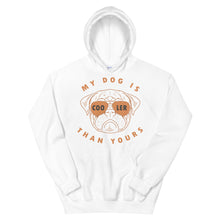 Load image into Gallery viewer, Dog &quot;My Dog Is Cooler Than Your&#39;s&quot; Unisex Hoodie - Siddh Studio
