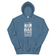 Load image into Gallery viewer, Funny &quot;There Are Not Bad Pictures&quot; Unisex Hoodie - Siddh Studio
