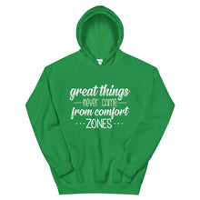 Load image into Gallery viewer, Fact &quot;Great Things Never Come&quot; Unisex Hoodie - Siddh Studio
