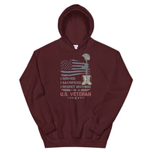 Load image into Gallery viewer, USA Veteran Series P2 Unisex Hoodie - Siddh Studio
