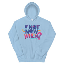 Load image into Gallery viewer, Motivational &quot;If Now Now, When?&quot; Unisex Hoodie - Siddh Studio
