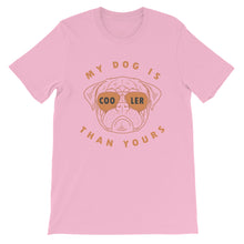 Load image into Gallery viewer, Dog &quot;My Dog Is Cooler Than Your&#39;s&quot; Unisex T-Shirt - Siddh Studio
