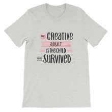 Load image into Gallery viewer, Motivational &quot;The Creative Adult&quot; Unisex T-Shirt - Siddh Studio
