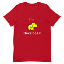 Load image into Gallery viewer, Technology &quot;I&#39;m Hadoop Developer&quot; Dark Color Unisex T-Shirt - Siddh Studio

