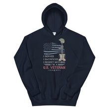 Load image into Gallery viewer, USA Veteran Series P2 Unisex Hoodie - Siddh Studio
