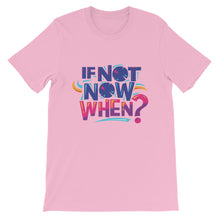 Load image into Gallery viewer, Motivational &quot;If Now Now, When?&quot; Unisex T-Shirt - Siddh Studio
