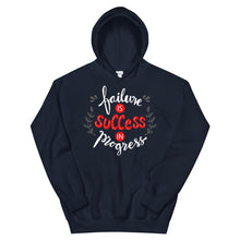 Load image into Gallery viewer, Motivational &quot;Failure Is Success&quot; Unisex Hoodie - Siddh Studio
