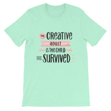 Load image into Gallery viewer, Motivational &quot;The Creative Adult&quot; Unisex T-Shirt - Siddh Studio
