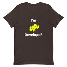 Load image into Gallery viewer, Technology &quot;I&#39;m Hadoop Developer&quot; Dark Color Unisex T-Shirt - Siddh Studio
