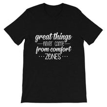 Load image into Gallery viewer, Fact &quot;Great Things Never Come&quot; Unisex T-Shirt - Siddh Studio
