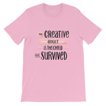 Load image into Gallery viewer, Motivational &quot;The Creative Adult&quot; Unisex T-Shirt - Siddh Studio
