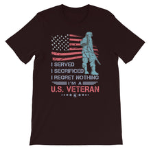 Load image into Gallery viewer, USA Veteran Series P1 Unisex T-Shirt - Siddh Studio
