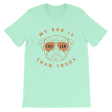 Load image into Gallery viewer, Dog &quot;My Dog Is Cooler Than Your&#39;s&quot; Unisex T-Shirt - Siddh Studio
